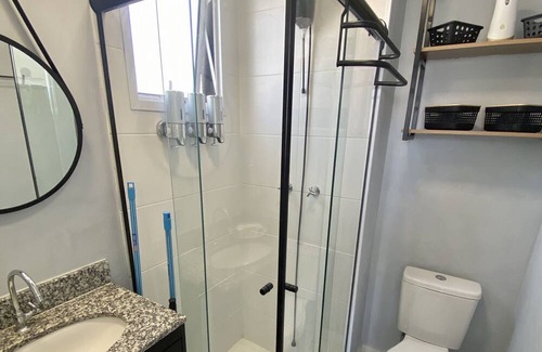 Bras Apartment | Lindo Studio 50mts. Metrô Brás, Próx Feirinha Madrugada, Templo Salomão 25 Março