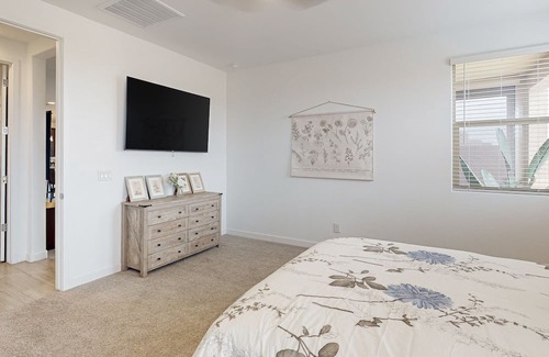 South Mountain House | Spacious, mountain view home with a private pool, enclosed yard, & washer/dryer