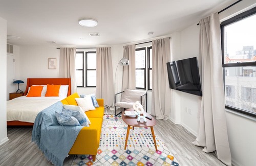 Boerum Hill Apartment | Cozy Moder Elevator Downtown Brooklyn Studio