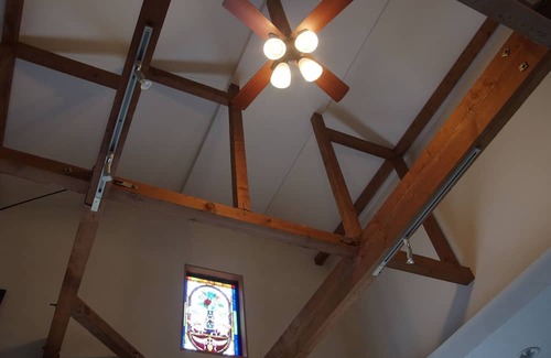 Ajiro House | The living room can be used as a music studio / Atami Shizuoka