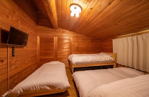 Nasu House | Log house with nature BBQ grill available Projector available Pets allowed 3 bedrooms Up to 3 parkin / Nasugun Tochigi