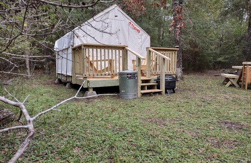 West Livingston RV Rental | Tentrr State Park Site - TX Lake Livingston State Park - Site C - Single Camp