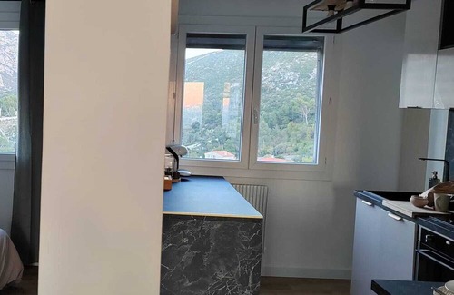 Le Cabot Apartment | T3 Cosy Avec vue Panoramique à 180° à la Porte des Calanques