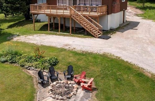 Utterson House | Waterfront Home on Three Mile Lake. Ideal lodging for ice fishing.