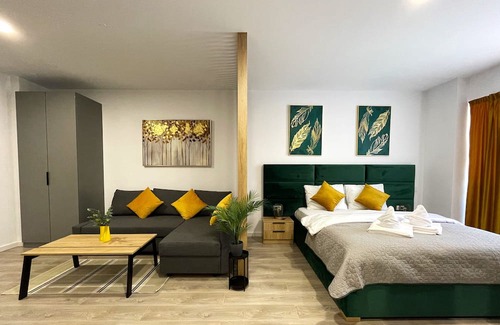 Sinaia Apartment | Green Charm Studio with private parking