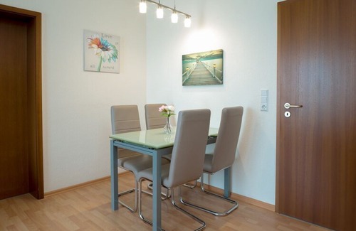Eschberg Apartment | South facing balcony with distant views