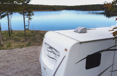 River Bourgeois Other | Camper's Nest secluded on a protected canoe bay only 12 min distant to St.Peters
