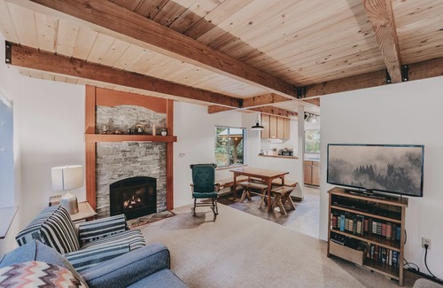 Maple Falls Ski Chalet | Mt Baker Lodging - Cabin 67 - Private 2-story cabin with a private hot tub