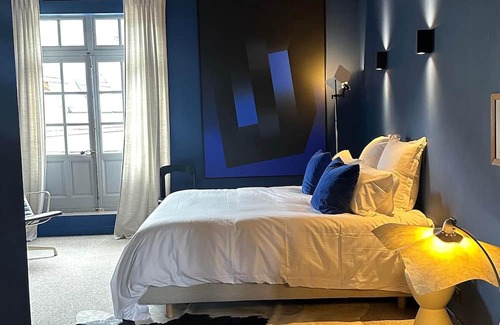 Azay-le-Rideau Hotel | Chambre Bleue - Auberge Radieuse