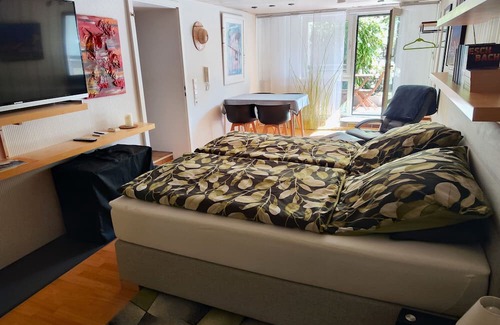 Sinsheim Apartment | Apartment 'Gabriele' with Wi-Fi and Garden View