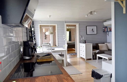 Skaulo Cabin | Lakeside cottage with magnificent views, in the middle of nature, and chance of northern lights.
