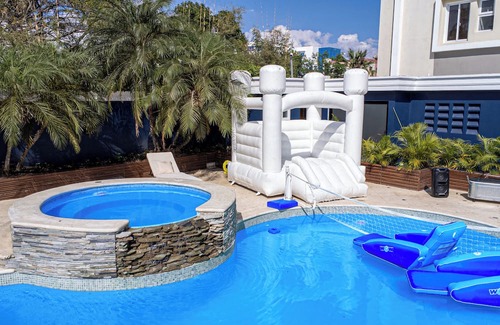 Gregorio Luperon Villa | Queen Room in the Mansion, Pool, Chef