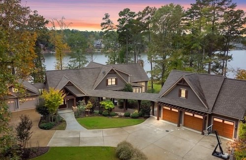 Lake Oconee House | Luxury Lakefront Retreat Sleeps 14 Game Room, Dock & Stunning Views