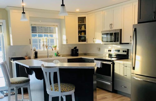 Georgetown House | Eastern PEI - Georgetown home with huge deck and beach within walking distance.