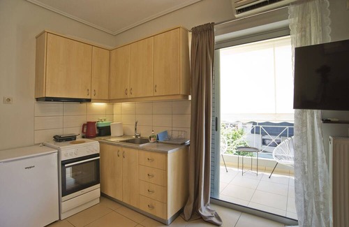 Chaidari Apartment | Filoxenia Modern Apt with Balcony near Athens Ctr