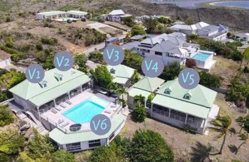 Oyster Pond House | V3 Magical view on the heights of Oyster Pond