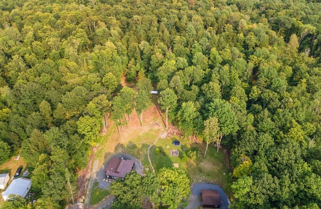 Serene 4-bedroom chalet in Summit at 2100 feet elevation with mountain views