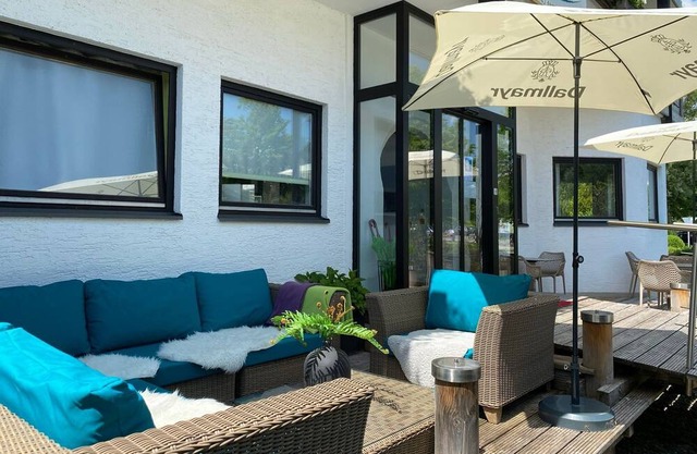 Dreibettzimmer mit Balkon - Hotel zum See Garni