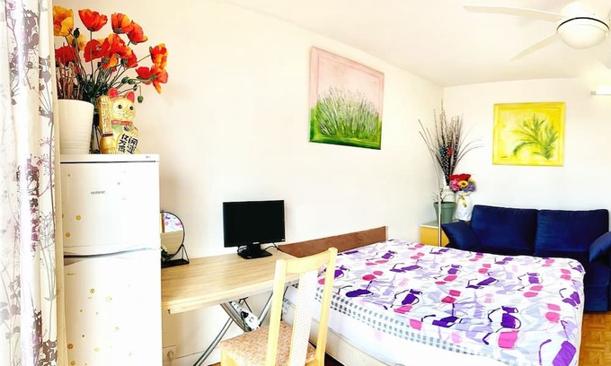 Choisy-le-Roi Bed & Breakfast | Grand Salon ^privé Avec Balcon Fermé à clé