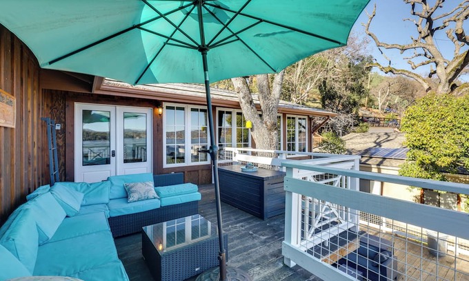 Clear Lake House | Waterfront Decks w/Views: Lower Lake Home!