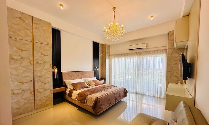 Negombo Apartment | Grand Sri Lounge studio apartment at Ocean Breeze Hotel residence Negombo.