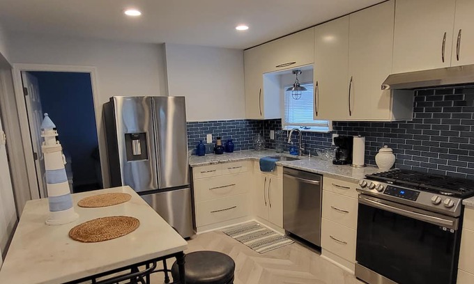 Mystic Island House | Waterfront home, 20 min from LBI and 30 from AC.