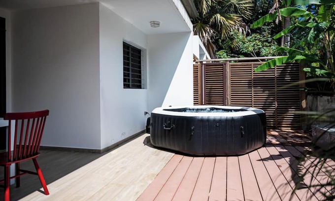 Manapany-les-Bains Villa | Villa Ti Sable Plage 2 - Spa, Villa Ti Sable Plage 2 - Spa
