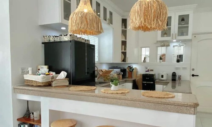 Lipa Villa | The White Villa In Lipa accommodates 12 pax with private pool & game area
