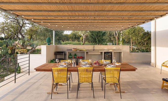 Noto Villa | Beautiful private villa with A/C, WIFI, private pool, terrace, panoramic view and parking