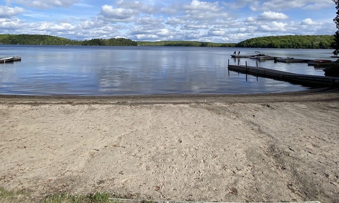 Utterson House | Waterfront Home on Three Mile Lake. Ideal lodging for ice fishing.