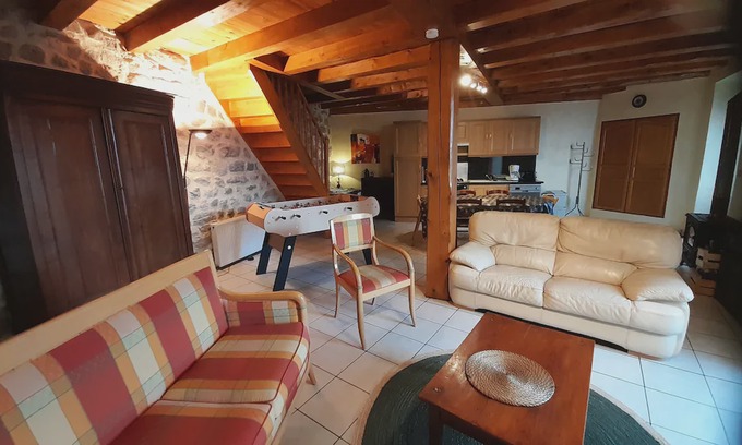 Rochepaule House | Charming gîte for 7 people, near lake and river