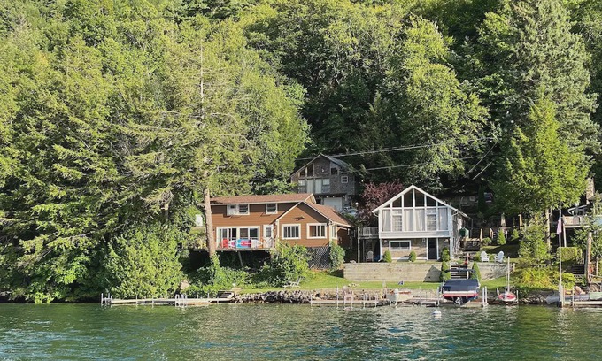 Town of Putnam House | Breathtaking views from charming lakefront home on beautiful Lake George