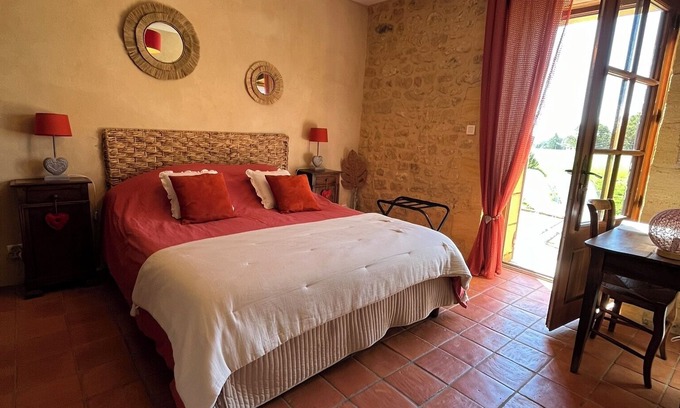 Saint-Avit-Senieur Bed & Breakfast | Chambre d'hôtes La Ferme de la Croix.