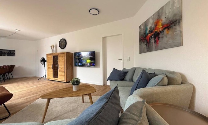 Rhein-Erft-Kreis District Apartment | Spacious apartment on Pulheim's market square (up to 6 people)