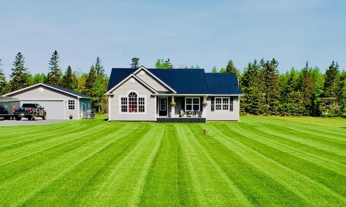 Georgetown House | Eastern PEI - Georgetown home with huge deck and beach within walking distance.