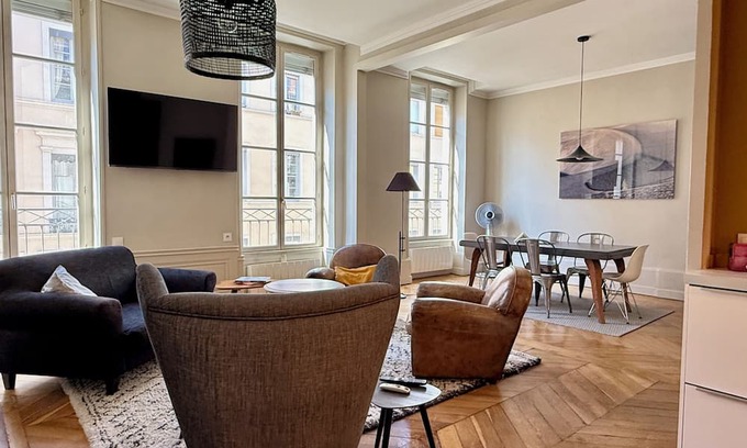 Carnot - Gailleton Apartment | Center presqu'île, luxury apartment between Perrache station and Bellecour